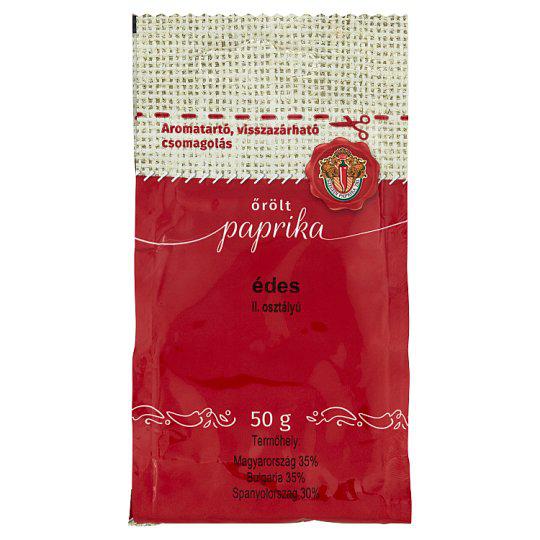 Szegedi Paprika II. osztályú édes őrölt paprika 50 g