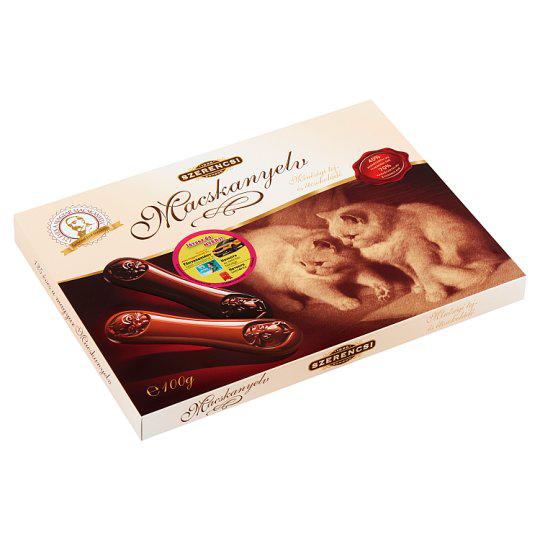 Szerencsi Macskanyelv minőségi tej- és étcsokoládé 100 g