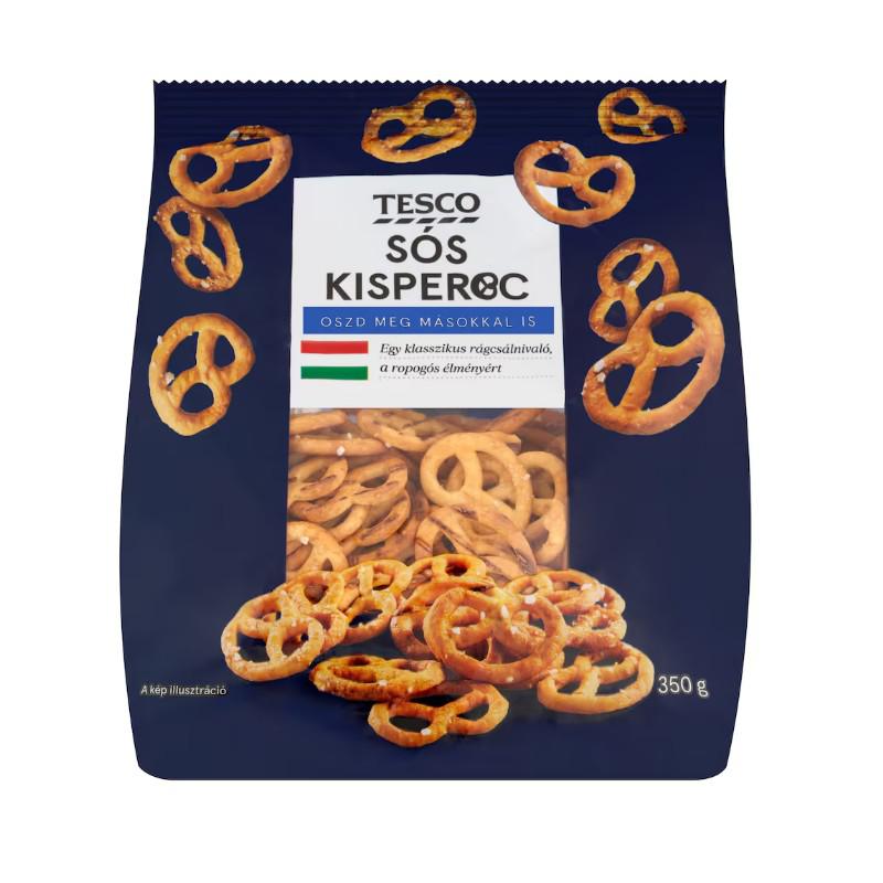 Tesco sós kisperec 350 g