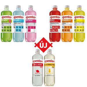 Apenta+ természetes ásványvíz (8 féle íz) 750 ml