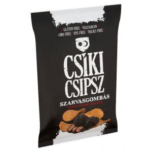 Csíki Chips Szarvasgomba ízesítésű burgonyacsipsz 60 g