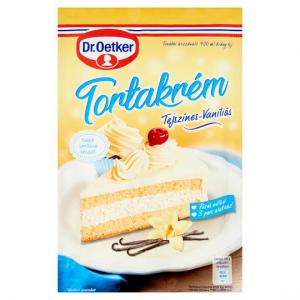 Dr. Oetker Tejszínes-Vaníliás Tortakrém alappor 130 g