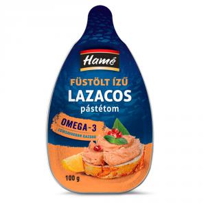 Hamé füstölt ízű lazacos pástétom 100 g