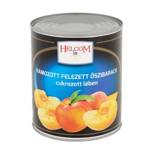 Helcom hámozott felezett őszibarack cukrozott lében 820 g