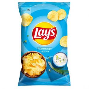 Lay's tejfölös-zöldfűszeres ízű burgonyachips 130 g