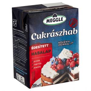 Meggle UHT Cukrászhab édesített habalap 200 ml