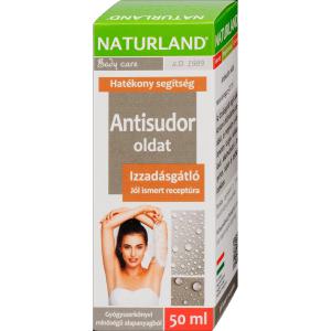 NATURLAND Izzadásgátló oldat, "Antisudor" 50 ml