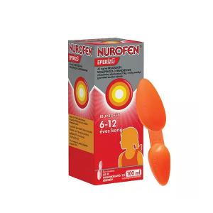 Nurofen 40mg/ml belsőleges szuszpenzió gyermekeknek eperízű 100ml