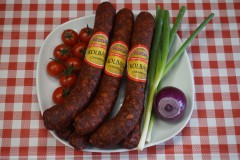 Palcsó- Hagyományos ízesítésű csemege kolbász, 1pár ~400g