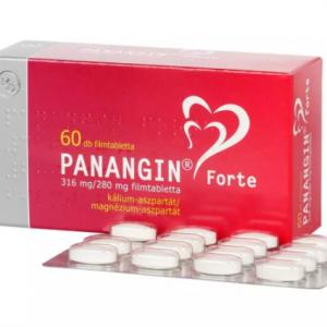 Panangin Forte 316mg/280mg filmtabletta 60db