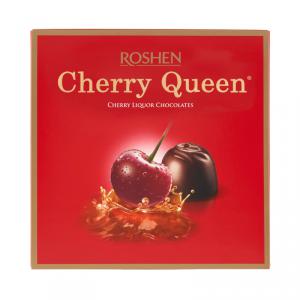 Roshen Cherry Queen étcsokoládés alkoholos-meggyes bonbon 192 g
