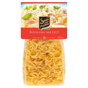 Soós Gran Premio boglyas metélt 8 tojásos durum száraztészta 200 g