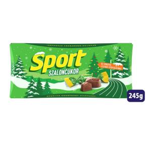 Sport tejcsokoládé szaloncukor étcsokoládéval és rum ízű töltelékkel 245g