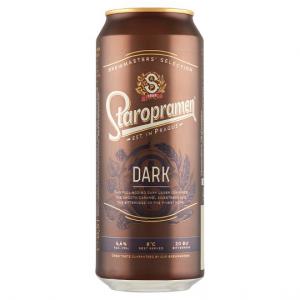 Staropramen Dark minőségi barna sör 4,4% 0,5 l