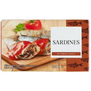 Szardínia paradicsomos szószban 125 g