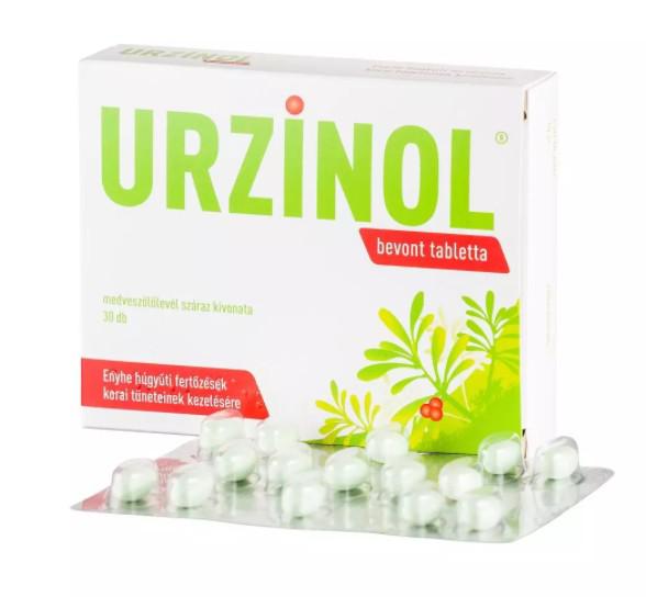 Urzinol bevont tabletta 30x