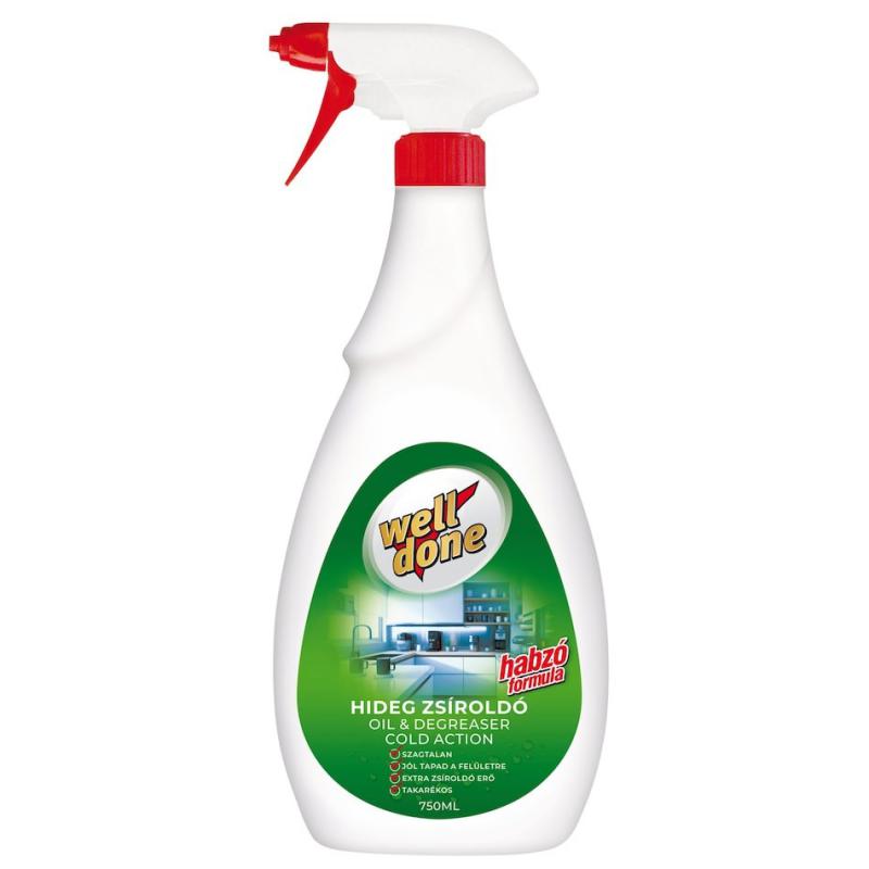 Well Done hideg zsíroldó habzó formula 750 ml