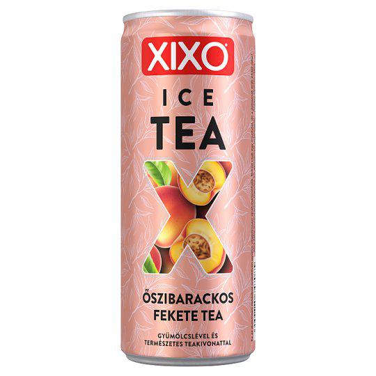 XIXO Ice Tea őszibarackos fekete tea 250 ml
