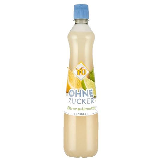 YO citrom-lime ízű szörp édesítőszerekkel 0,7 l