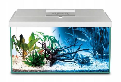 AquaEl Leddy Plus 60 Day&Night; white - akvárium szett (fehér) 54liter (60x30x30cm)