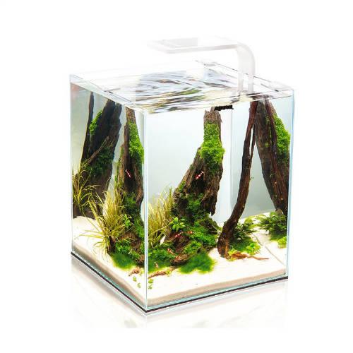 Aquael Shrimp Set Smart Day&Nnight; 30 black - Nano akvárium (fehér) garnélarákoknak és kisebb halaknak (29x29x35cm)