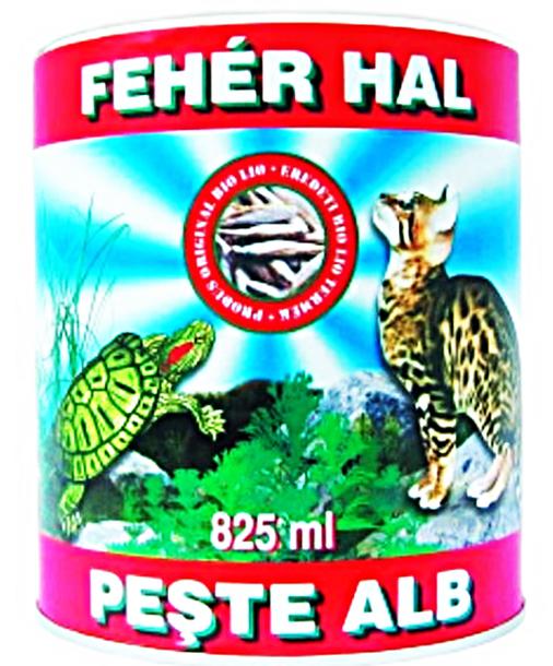 BIO-LIO FEHÉR HAL 825ML TEKNŐSNEK ÉS MACSKÁNAK