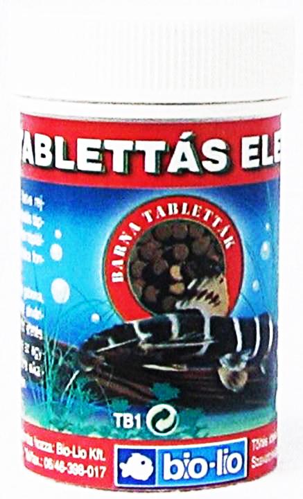 BIO-LIO TABLETTÁS ELEDEL BARNA 15GR HALTÁP