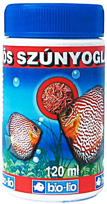 BIO-LIO VÖRÖS SZÚNYOGLÁRVA 120ML HALTÁP