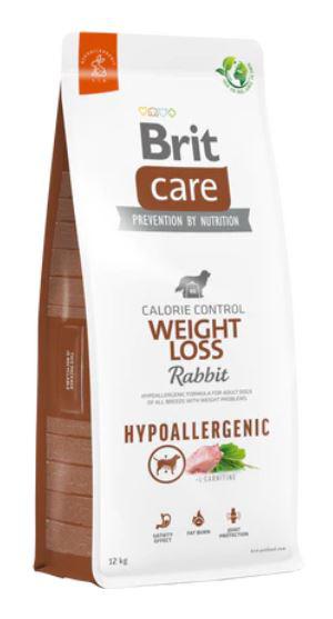 BRIT CARE 12KG HYPO WEIGHTLOSS RABBIT 9169 SBARNA HYPOALLERGENIC CALORIE CONTROL