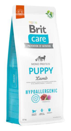 BRIT CARE 12KG MONOP HYPO PUPPY LAMB 8957 VKÉK HYPOALLERGENIC CSIRKEMENTES SZÁRAZTÁP KUTYA