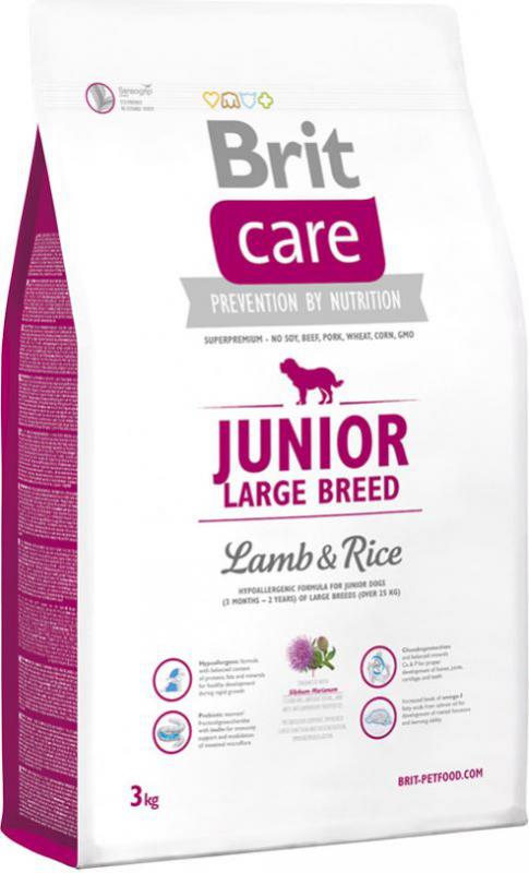 BRIT CARE 3KG MP JUNIOR LB LAMB HYPOALLERGENIC