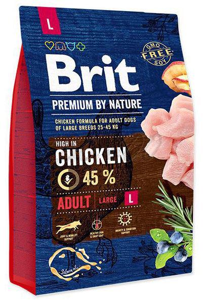 Brit Premium 3kg Adult Large Száraztáp Kutya