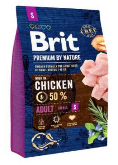 BRIT PREMIUM 3KG ADULT SMALL SZÁRAZTÁP