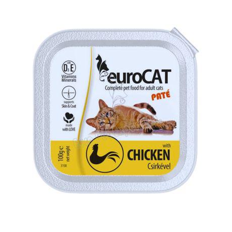 EuroCat alutálka csirke paté 100g