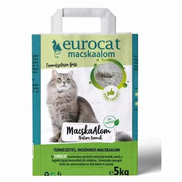 EuroCat csomósodó illatmentes alom 5kg