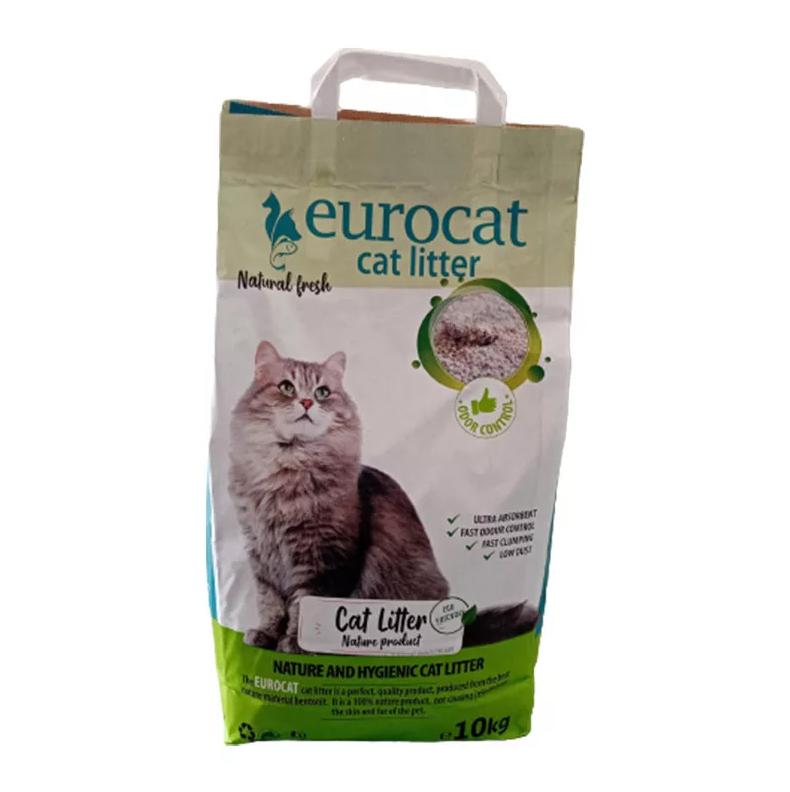 EuroCat csomósodó illatmentes macskaalom 10kg