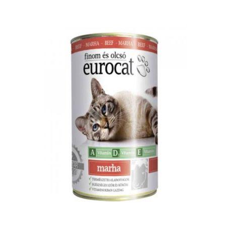 EuroCat marhás konzerv 415g