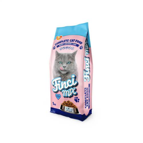 Finci-Mix Adult (baromfi,hal,marha) száraztáp felnőtt macskák részére (1kg)