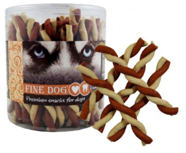 FINE DOG DENTA CSAVART SNACK MARHÁS 50DB JUTALOMFALAT