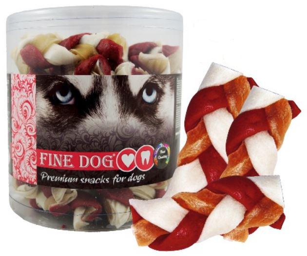 FINE DOG DENTA SNACK FONAT 6,5CM 40DB 540G JUTALOMFALAT