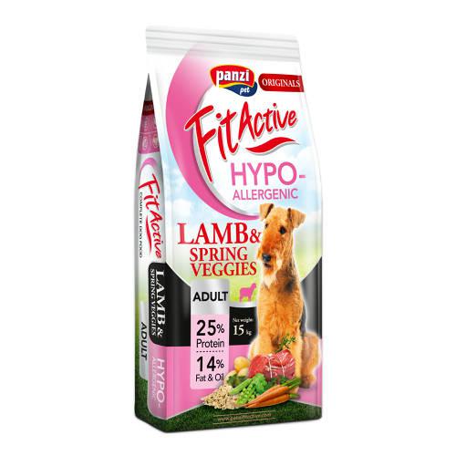 FitActive ORIGINALS 15kg ADULT HYPOALLERGENIC Lamb&Spring; Veggies (bárány&tavaszi; zöldségek)