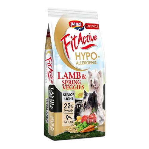FitActive ORIGINALS 15kg SENIOR/LIGHT HYPOALLERGENIC Lamb&Spring; Veggies
