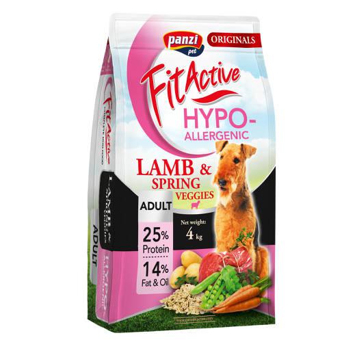 FitActive ORIGINALS 4kg ADULT HYPOALLERGENIC Lamb&Spring; Veggies (bárány&tavaszi; zöldségek)