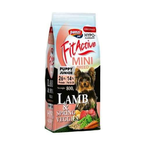 FitActive ORIGINALS MINI 800g PUPPY HYPOALLERGENIC Lamb&Spring; Veggies