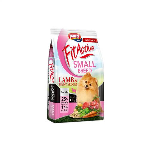 FitActive ORIGINALS SMALL BREED 11kg ADULT HYPOALLERGENIC Lamb&Spring; Veggies