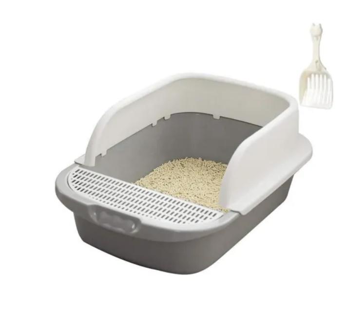 Fröccsenésmentes macska alomtálca