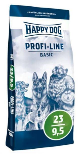 HAPPY DOG 20KG PROFI LINE BASIC 23/9,5 SZÁRAZTÁP TENYÉSZTŐI KUTYA