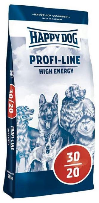 HAPPY DOG 20KG PROFI LINE ENERGY 30/20 SZÁRAZTÁP TENYÉSZTŐI KUTYA