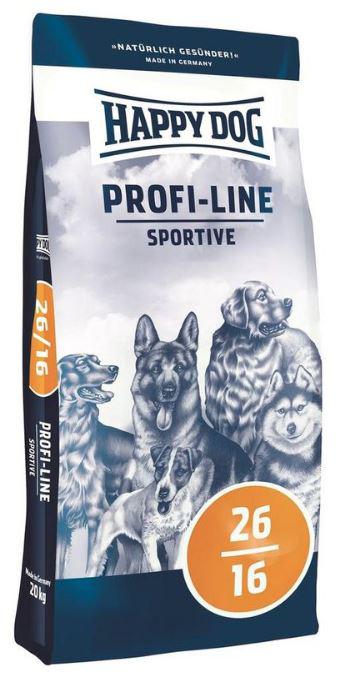 HAPPY DOG 20KG PROFI LINE SPORTIVE 26/16 SZÁRAZTÁP TENYÉSZTŐI KUTYA