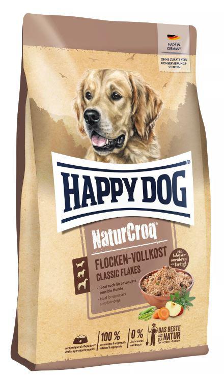 Happy Dog Flocken Vollkost 10kg Száraztáp Kutya
